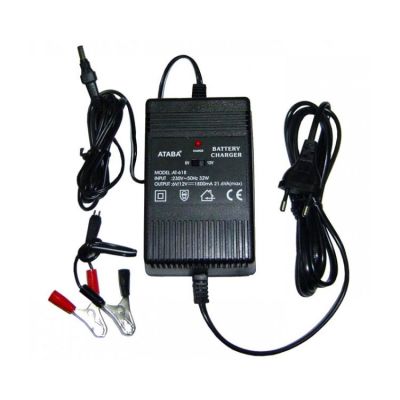 12V - 6V Akü Şarj Cihazı / Adaptörü - ATABA AT-618