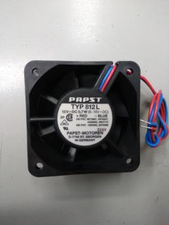 12V DC FAN PAPST TYP 812L 0.7W (60X60X25mm)