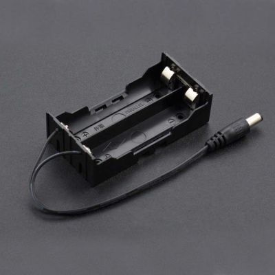 18650 Pil Yuvası 2′li (2.1mm Erkek Jack Çıkışlı)