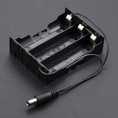 18650 Pil Yuvası 3′lü (2.1mm Erkek Jack Çıkışlı)