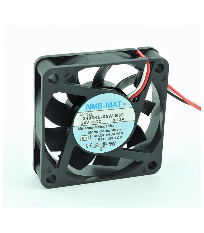 2406KL-05W-B59, 24VDC 0.13A 3 Kablolu Fan