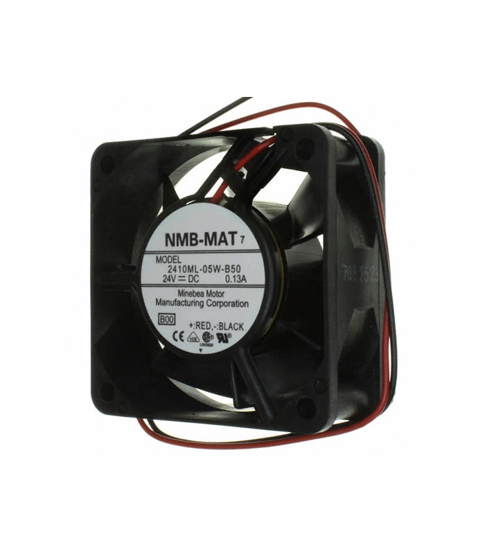 2410ML-05W-B50, 60X60X25mm 24VDC 0.13A 2 Kablolu Fan