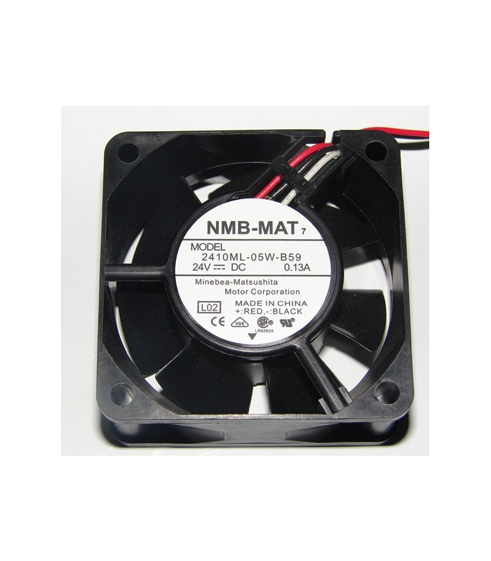 2410ML-05W-B59, 24VDC 0.13A 3 Kablolu Fan