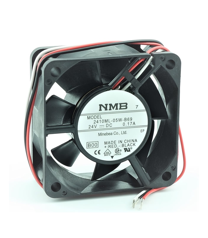 2410ML-05W-B69, 60x60x25MM 24VDC 0.17A 3 Kablolu Fan