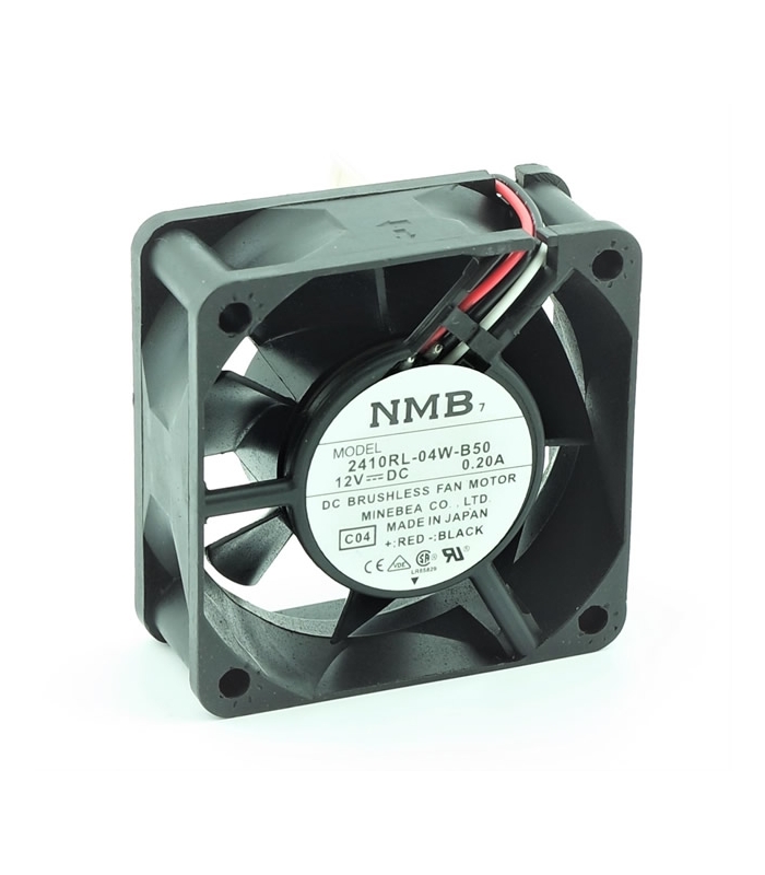 2410RL-04W-B50, 60x60x25mm 12VDC 0.20A 2 Kablolu Fan