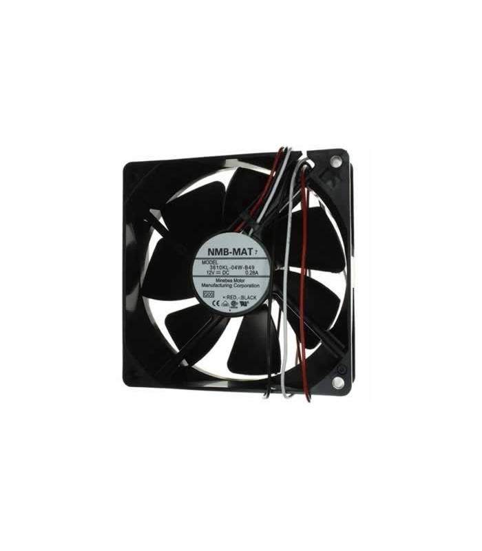 3610KL-04W-B29, 12VDC 0.12A 3 Kablolu Fan