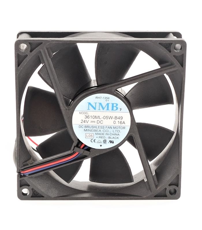 3610ML-05W-B49, 92X92X25mm 24VDC 0.16A 3 Kablolu Fan