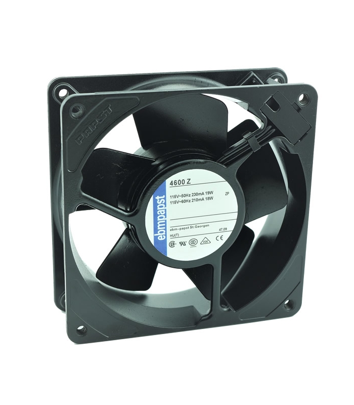 4600Z, 119X119X38mm 19W 115VAC 2 Kablolu Fan