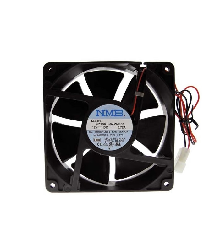 4715KL-04W-B30, 120X120X38mm 12VDC 0.72A 2 Kablolu Fan