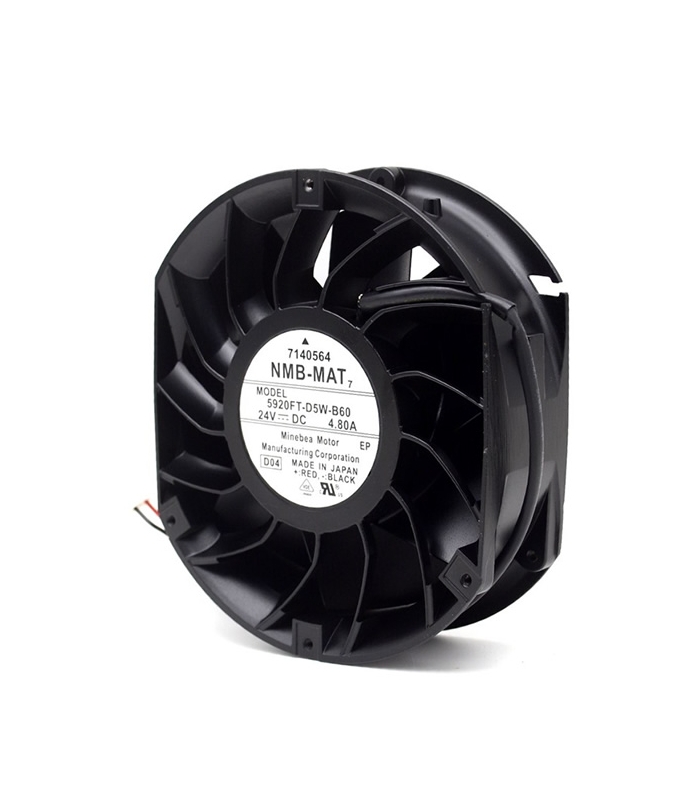 5920FT-D5W-B60, 172x150x51mm 24VDC 4.8A 2 Kablolu Fan