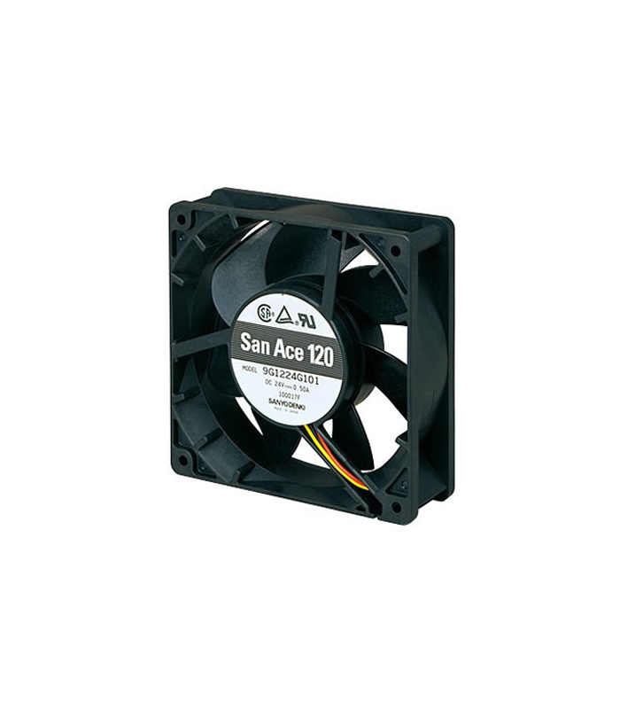 9G1224G1011, 120x120x38mm 24VDC 0.50A 3 Kablolu Fan