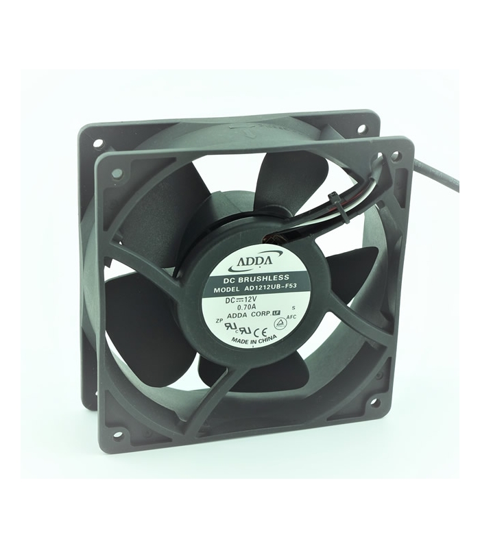 AD1212UB-F53, 120x120x38mm 12VDC 0.70A 3 Kablolu Fan