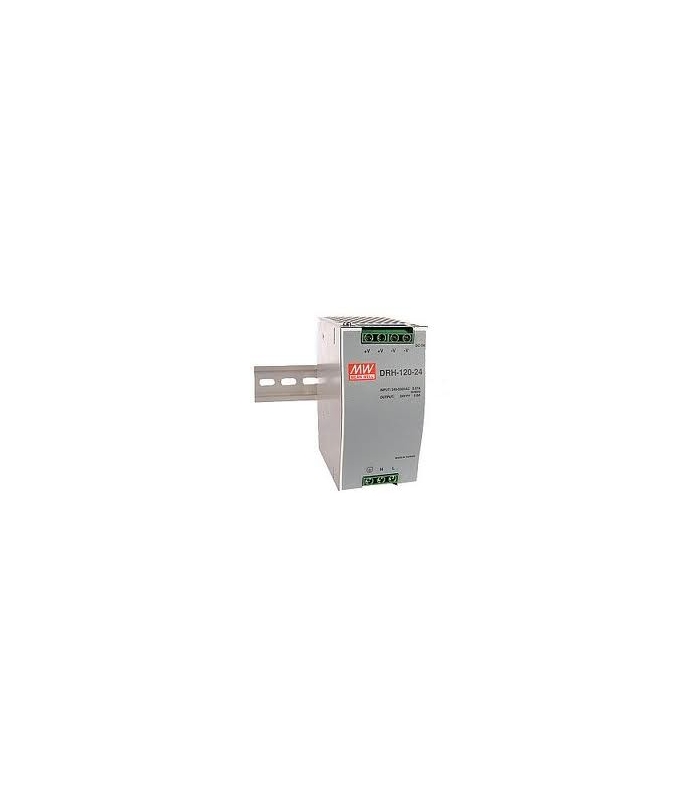 DRH-120-48, 48VDC 2.5A Ray Montaj SMPS, MeanWell