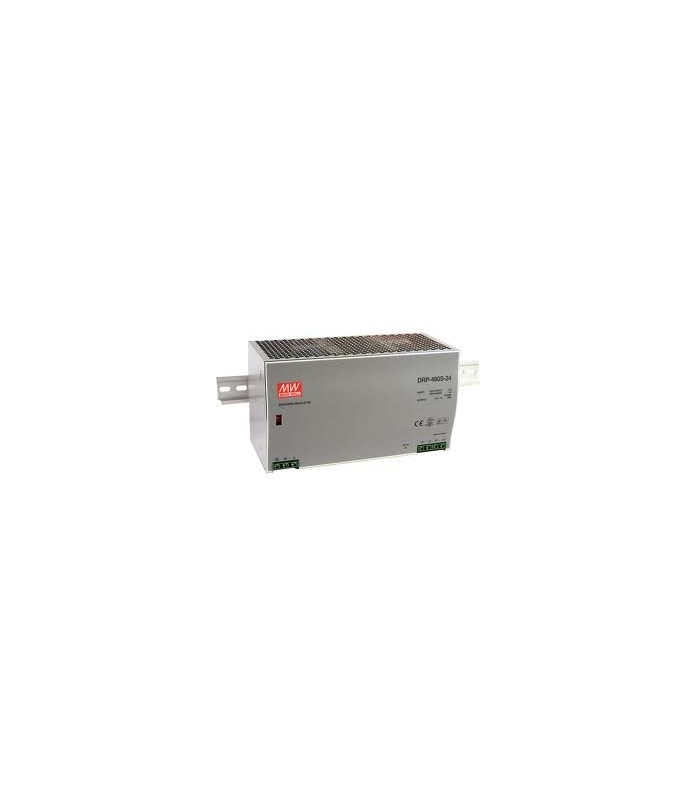 DRP-480-48, 48VDC 10.0A Ray Montaj SMPS, MeanWell