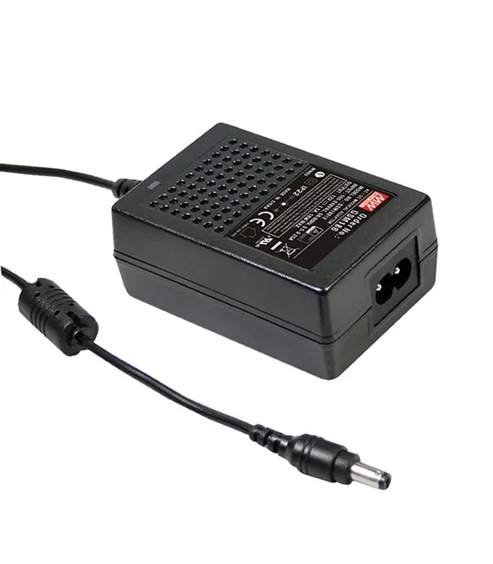 GSM18B48-P1J, 48VDC 375mA 18W Priz Tip Medikal Adaptör, Mean Well