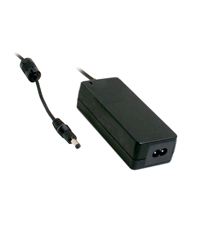 GSM60B24-P1J, 24VDC 2.5A 60W Priz Tip Medikal Adaptör, Mean Well