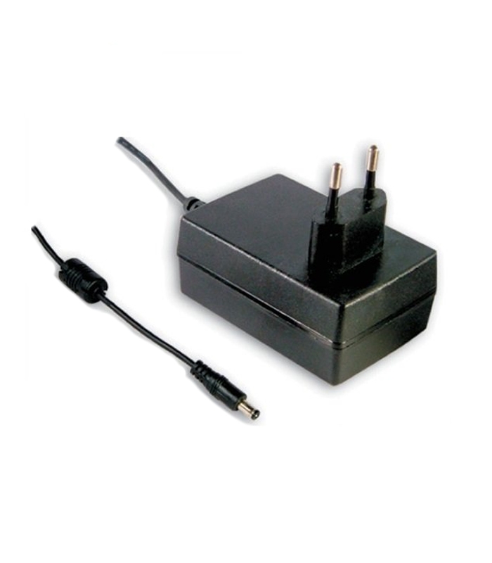 GST18E09-P1J, 9VDC 2.0A 18W Priz Tip Adaptör, Mean Well
