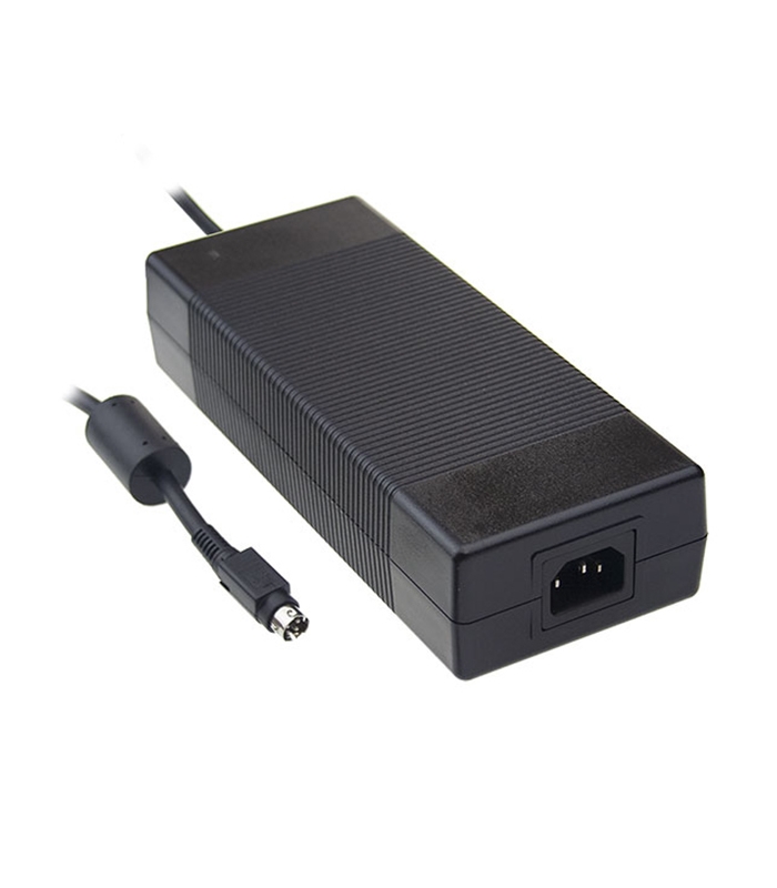 GST220A24-R7B, 24VDC 9.2A 221W Priz Tip Adaptör, Mean Well