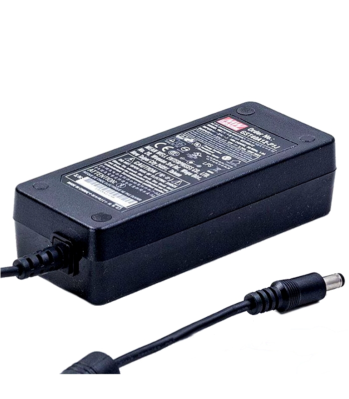 GST40A24-P1J, 24VDC 1.67A 40W Priz Tip Adaptör, Mean Well