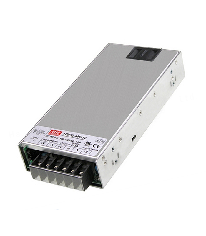 HRPG-450-24, 24VDC 18.8A 451W SMPS, MeanWell