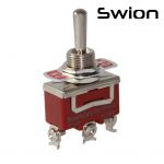 IC-153S SWION Toggle Switch 3P ON-OFF-ON Ø12mm