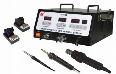 LF853D Vakumlu, Kalem Havyalı, Sıcak Hava Üflemeli 3'lü Set - Xytronic