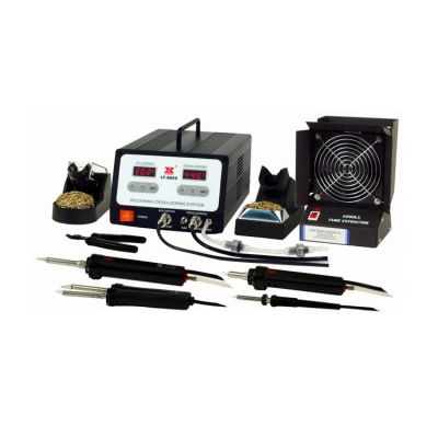 LF8800 100W Vakumlu Emici Dijital Havya İstasyonu - Xytronic