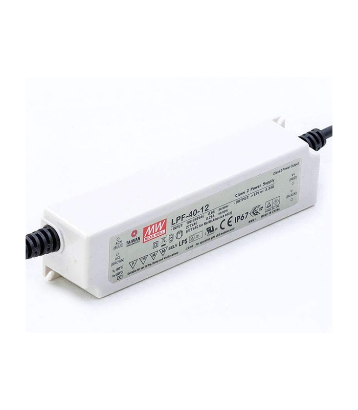 LPF-40-48, 48VDC 0.84A Voltaj Ayarlı LED Sürücü