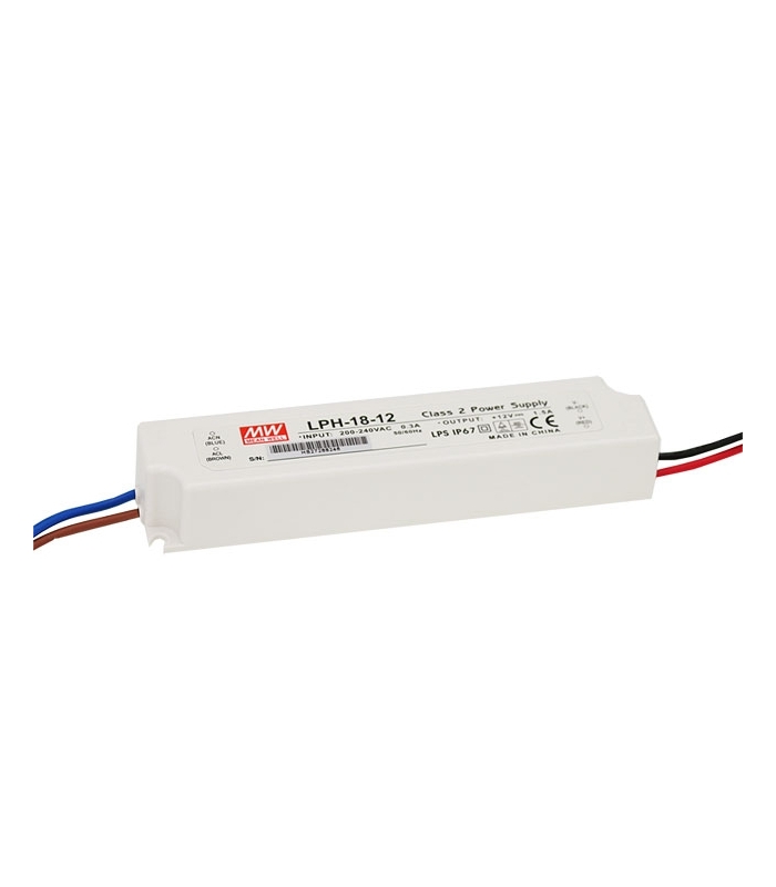 LPH-18-12, 12VDC 1.50A Sabit Voltaj LED Sürücü