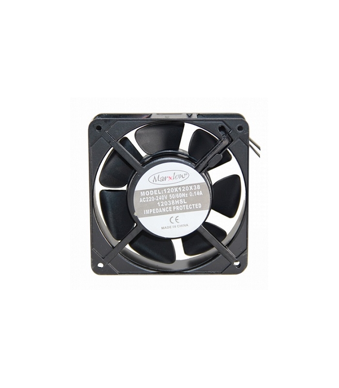 Marxlow, 120x120x38mm 220VAC 0.14A 2 Kablolu Fan