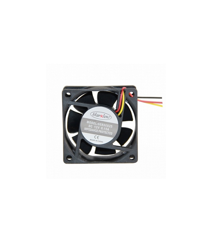 Marxlow, 60x60x25mm 12VDC 0.15A 3 Kablolu Fan