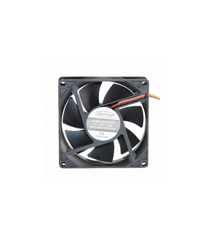 Marxlow, 80x80x25mm 12VDC 0.15A 3 Kablolu Fan