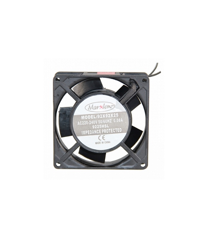 Marxlow, 92x92x25mm 220VAC 0.08A 2 Kablolu Fan