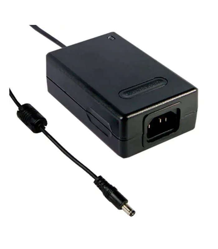 MES30A-6P1J, 24VDC 1.25A 30W Priz Tip Medikal Adaptör, Mean Well