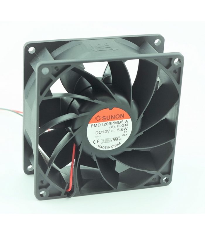 PMD1209PMB3-A, 92x92x38mm 12VDC 5.6W 3 Kablolu Fan