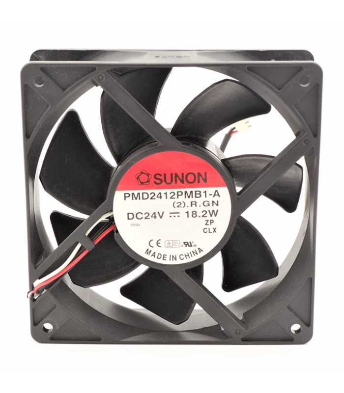 PMD2412PMB1-A, 120X120X38mm 24VDC 18.2W 0.76A 3 Kablolu Fan