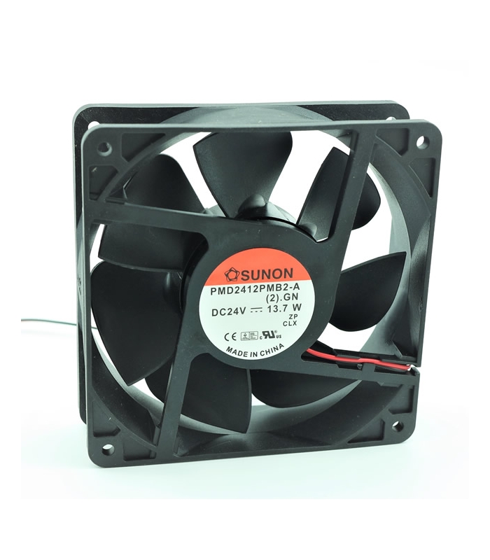 PMD2412PMB2-A, 24VDC 13.7W 0.57A 2 Kablolu Fan