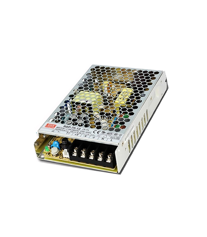 RSP-75-5, 5VDC 15A PFC 75W SMPS, MeanWell