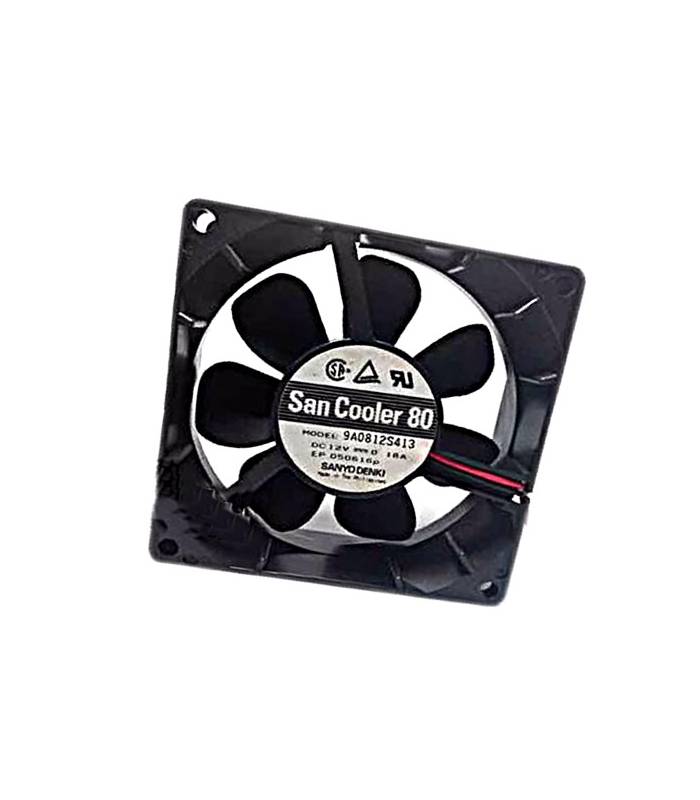 San Cooler, 9A0812S413, 12VDC 0.18A 2 Kablolu Fan