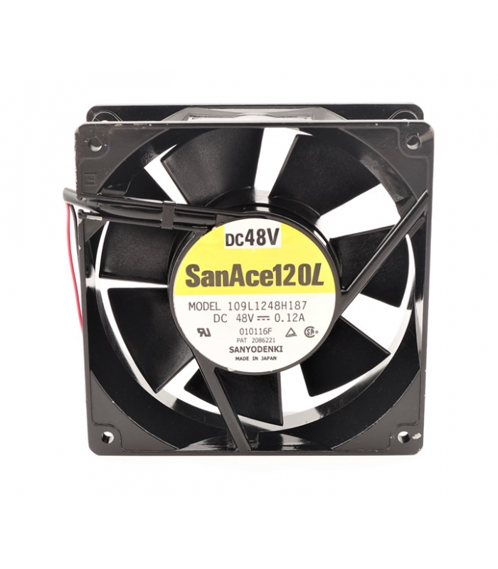 SanAce 109L1248H187, 120X120X38mm 48VDC 0.12A 2 Kablolu Fan