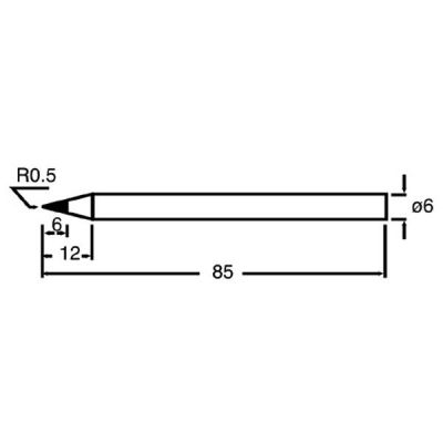 SI-S120T-6B Kalem Havya Ucu 60W - Proskit