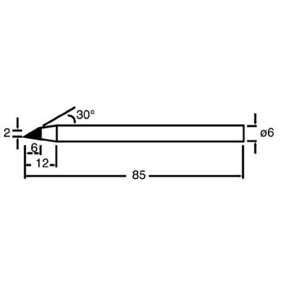 SI-S120T-6Sb Kalem Havya Ucu 60W - Proskit