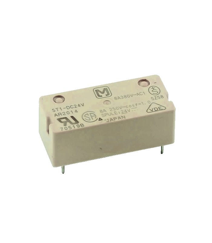 ST1-DC24V, 24VDC 8A 1 Form A 1 Form B Röle